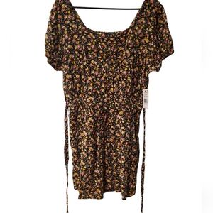 Black Tape Romper Size L